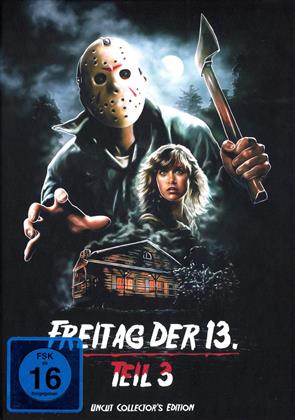 Freitag der 13. - Teil 3 (1982) (Cover D, Collector's Edition, Limited Edition, Mediabook, Uncut)