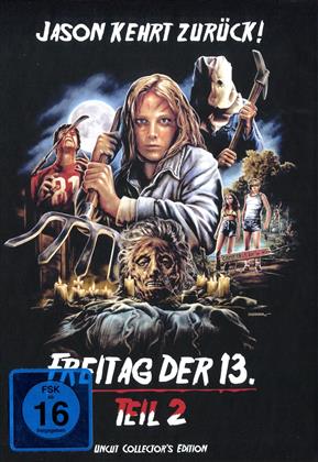 Freitag der 13. - Teil 2 (1981) (Cover D, Collector's Edition, Limited Edition, Mediabook, Uncut)