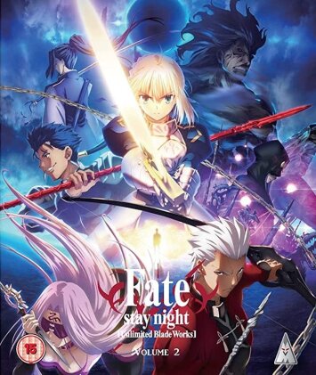 Fate/Stay Night: Unlimited Blade Works - Vol. 2 - Season 2 (Standard-Edition, 4 Blu-rays)