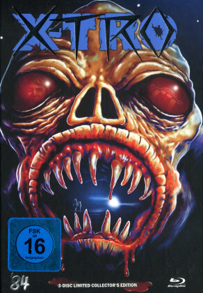 X-Tro (1982) (Cover I, Limited Edition, Mediabook, Blu-ray + DVD + CD)