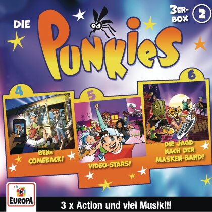 Die Punkies - 02/3er Box (Folgen 4, 5, 6) (3 CDs)