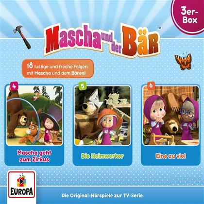 Mascha und der Bär - 002/3er Box (Folgen 4,5,6) (3 CDs)