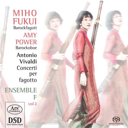 Antonio Vivaldi (1678-1741), Amy Power, Miho Fukui & Ensemble F - Concerti per fagotto Vol. 2 (Hybrid SACD)