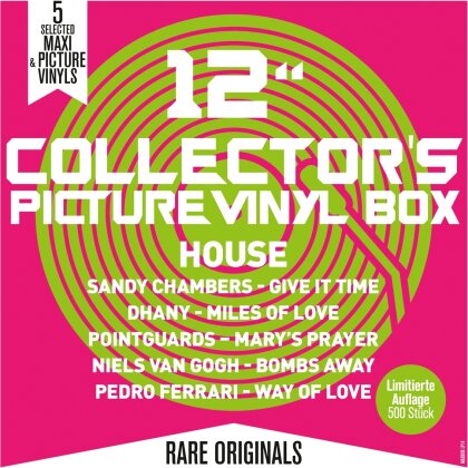 12" Collector s Picture Vinyl Box - House (5 LPs)