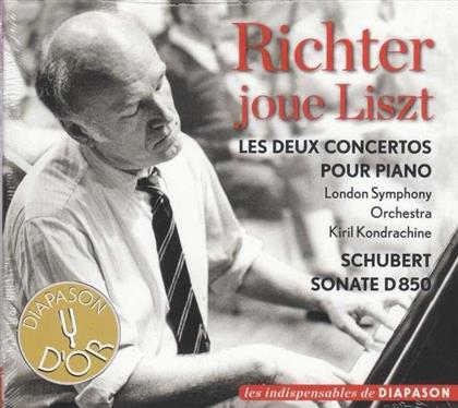 Sviatoslav Richter, Kirill Kondraschin, Franz Liszt (1811-1886) & Franz Schubert (1797-1828) - Piano Concertos 1 & 2