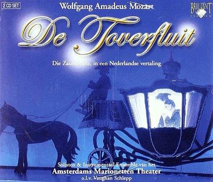 Vaughan Schlepp, Amsterdams Marionetten Theater & Wolfgang Amadeus Mozart (1756-1791) - De Toverfluit - Die Zauberflöte (2 CDs)