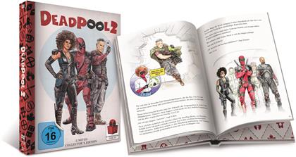 Deadpool 2 (2018) (Extended Cut, Collector's Edition, Versione Cinema, Edizione Limitata, Mediabook, 2 Blu-ray + DVD)