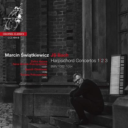 Johann Sebastian Bach (1685-1750) & Marcin Swiatkiewicz - Harpsichord Concertos Nos. 1-3