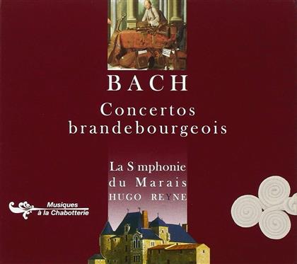Johann Sebastian Bach (1685-1750), Hugo Reyne & La Symphonie Du Marais - Concertos Brandenbourgeois - Brandenburgische Konzerte (2 CDs)