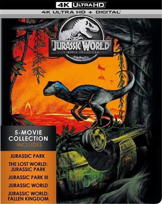 Jurassic World - 5-Movie Collection (Limited Edition, 4K Ultra HD + Blu-ray)