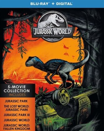 Jurassic World - 5-Movie Collection (Collector's Edition, 5 Blu-rays)