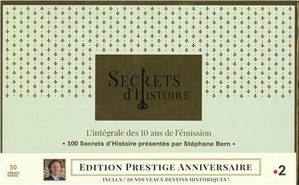 Secrets d'histoire - L'intégrale des 10 ans de l'émission (Édition Prestige, Anniversary Edition, 50 DVDs)