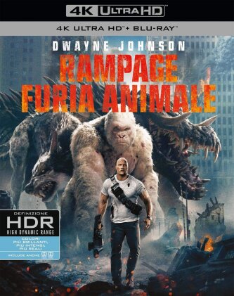 Rampage - Furia animale (2018) (4K Ultra HD + Blu-ray)