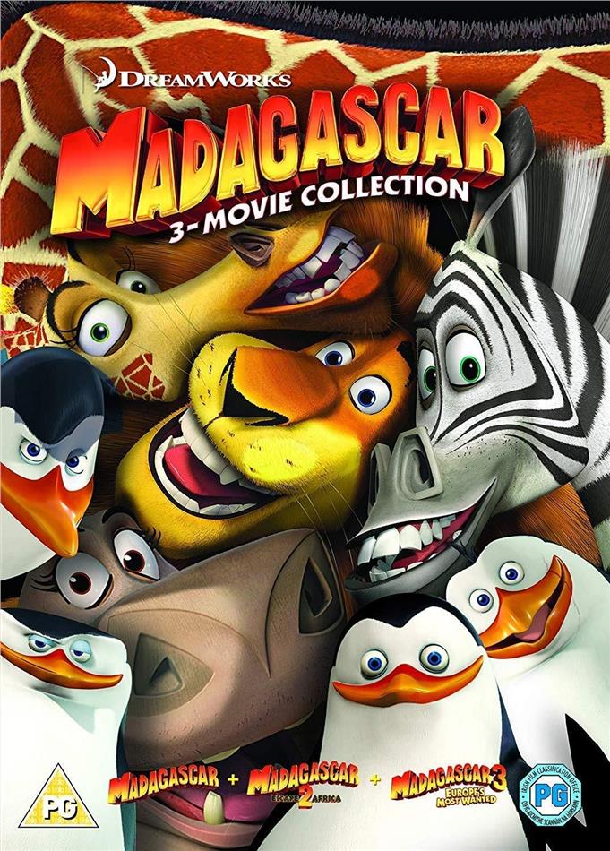 Madagascar 1 3 The Complete Collection 3 Dvds Cede Com Madagascar 1 3 The Complete Collection 3 Dvds Cede Com