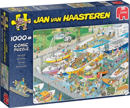 Jan van Haasteren: Die Schleuse - 1000 Teile Puzzle