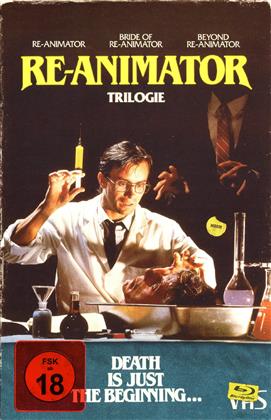 Re-Animator 1-3 (VHS-Edition, Collector's Edition, Limited Edition, 4 Blu-rays)