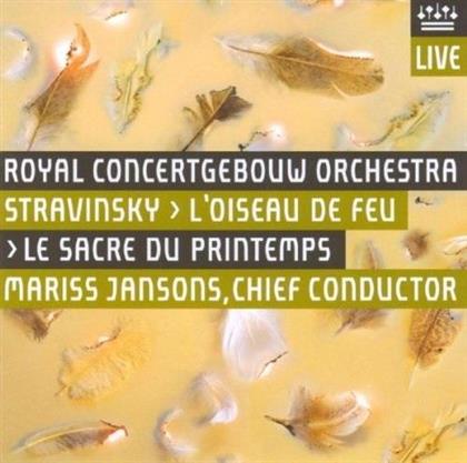 Igor Strawinsky (1882-1971), Mariss Jansons & The Royal Concertgebouw Orchestra - Firebird / Der Feuervogel / L'Oiseau De Feu (UHQCD, Japan Edition)