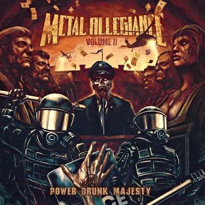 Metal Allegiance - Volume Ii: Power Drunk Majesty (Black/Orange Vinyl, LP)