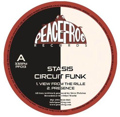 Stasis - Circuit Funk (2018 Reissue, Limited Edition, 12" Maxi)