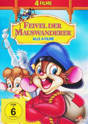 Feivel der Mauswanderer 1-4 - Alle 4 Filme (4 DVDs)