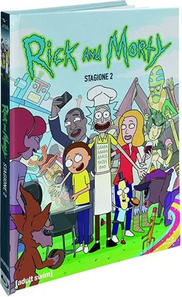 Rick & Morty - Stagione 2 (Collector's Edition, Digibook, Blu-ray + 2 DVDs)