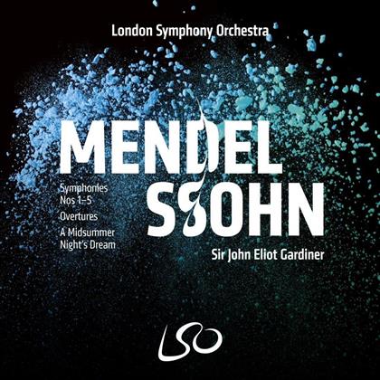 Sir John Eliot Gardiner & The London Symphony Orchestra - Symphonies Nos 1-5 - Symphonien Nr. 1-5 (Hybrid SACD + 4 SACDs)