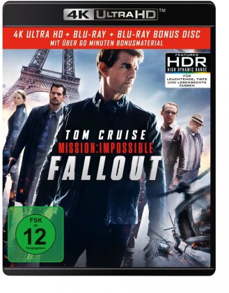 Mission Impossible 6 - Fallout (2018) (4K Ultra HD + Blu-ray)