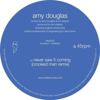 Amy Douglas - Never Saw It Coming (12" Maxi)