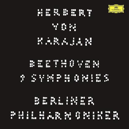 Ludwig van Beethoven (1770-1827), Herbert von Karajan & Berliner Philharmoniker - 9 Symphonies (8 LPs + Digital Copy)