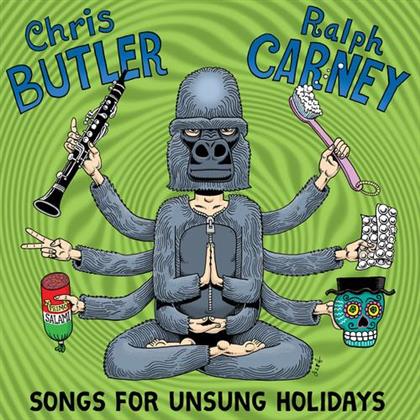 Chris Butler & Ralph Carney - Songs For Unsung Holidays (Bonustracks, Colored, LP + Digital Copy)