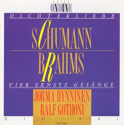 Robert Schumann (1810-1856), Johannes Brahms (1833-1897), Jorma Hynninen & Ralf Gothóni - Dichterliebe