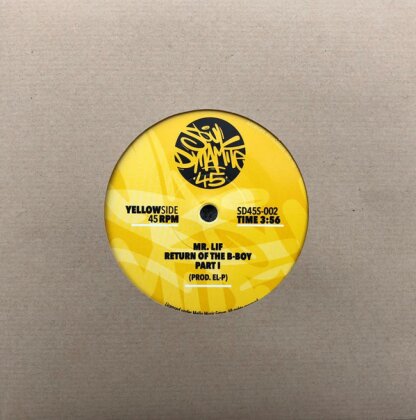 Mr. Lif - Return Of The B-Bboy Part I & Part II (7" Single)