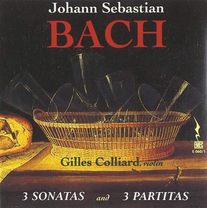 Johann Sebastian Bach (1685-1750) & Gilles Colliard - 3 Sonatas & 3 Partitas BWV 1001-1006 (2 CD)