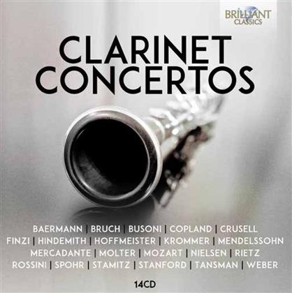 Clarinet Concertos (14 CDs)