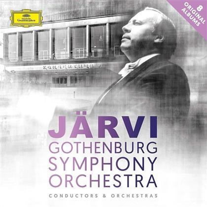 Neeme Järvi & The Gothenburg Symphony Orchestra - Conductors & Orchestras - 8 Original Albums (8 CDs)