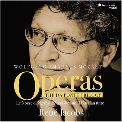 Rene Jacobs & Wolfgang Amadeus Mozart (1756-1791) - Da Ponte Trilogy (9 CDs)