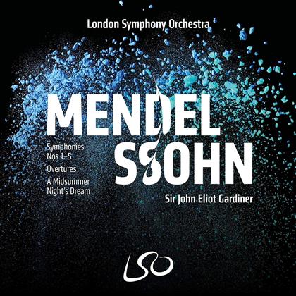 The London Symphony Orchestra, Felix Mendelssohn-Bartholdy (1809-1847) & Sir John Eliot Gardiner - Symphonies No.1-5 (SACD + 3 CD)