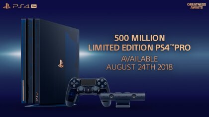 Sony Playstation 4 2TB PRO 500 Millionen (Édition Limitée)