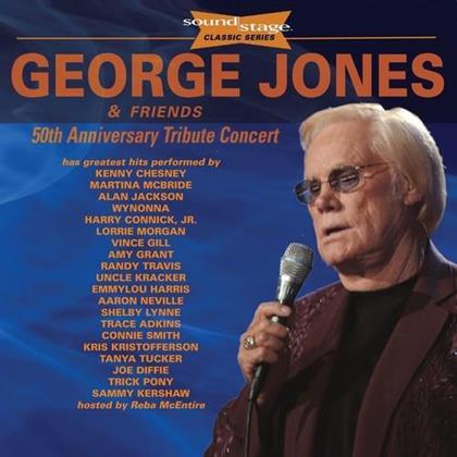 George Jones & & Friends - 50Th Anniversary Tribute Concert: Soundstage (CD + 2 DVDs)