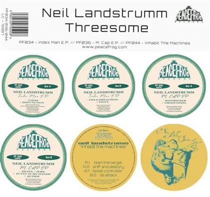 Neil Landstrumm - Threesome (2018 Reissue, Limited Edition, 3 12" Maxis)