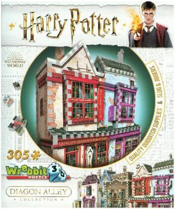 Harry Potter: Quidditch & Slug & Jiggers Apotheke - 3D Puzzle