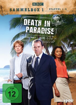 Death in Paradise - Staffel 1-3 (BBC, Sammelbox, 12 DVDs)