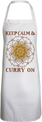 Keep Calm & Curry On Kochschürze