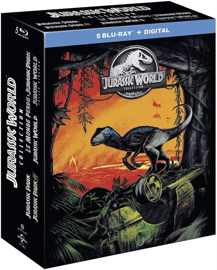 Jurassic World Collection - 5-Movie Collection (5 Blu-rays)