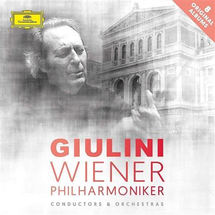 Johannes Brahms (1833-1897), Anton Bruckner (1824-1896), Carlo Maria Giulini & Wiener Philharmoniker - Carlo Maria Giulini & Wiener Philharmoniker (8 CDs)