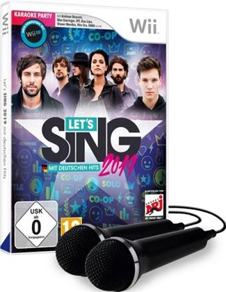 Let's Sing 2019 + 2 Micros mit deutschen Hits WIIU Kompatibel - (WIIU kompatibel) (German Edition)
