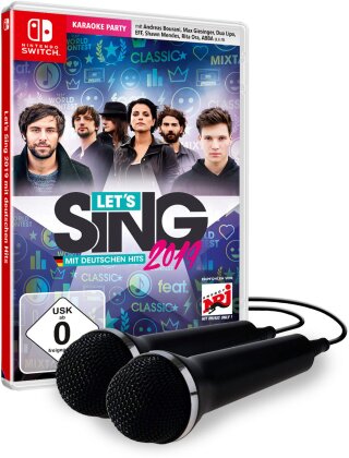 Lets Sing 2019 + 2 Micros mit deutschen Hits (German Edition)