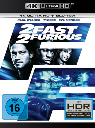 2 Fast 2 Furious (2003) (4K Ultra HD + Blu-ray)