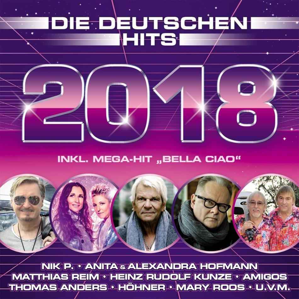 Die Deutschen Hits 2018 (2 CDs)