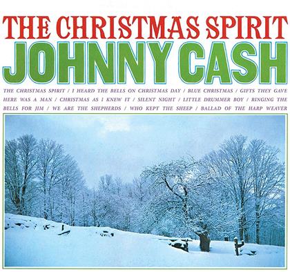 Johnny Cash - Christmas Spirit (2018 Reissue, Gatefold, Friday Music, Limited Edition, Translucent Blue Vinyl, LP)